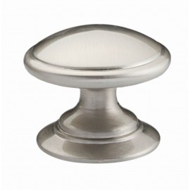  1-3/8" inch (35mm)N140046/35SN Slightly Brushed Satin Nickel post-modern design style Kitchen Cabinet Knob pull Closet Wood Door Knob Cabinet Door Decoration Hardware Home Decor Furniture Handle Knob Drawer Knob Cupboard Knob