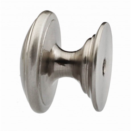  1-3/8" inch (35mm)N140046/35SN Slightly Brushed Satin Nickel post-modern design style Kitchen Cabinet Knob pull Closet Wood Door Knob Cabinet Door Decoration Hardware Home Decor Furniture Handle Knob Drawer Knob Cupboard Knob