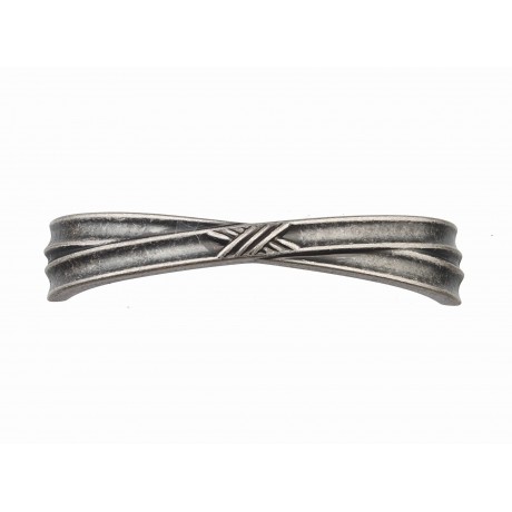  P405.AS Beautiful Vintage Antique Silver, True Silver finish Kitchen Cabinet Pull Handle Closet Wood Door Pull handle Cabinet Door Decorative Hardware Home Decor Victorian Fashion Silver Home Decor Cabinet Furniture Pull