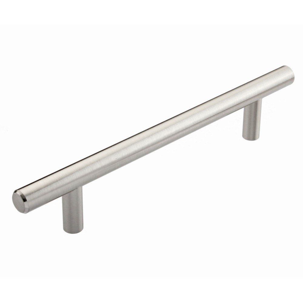  P68078SN Heavy Duty Steel T Bar Handle  CC 3-3/4",  5",  6-1/4" Bar Dia:1/2"(12mm) Cabinet Pull Knob Furniture Handle Wood Door Pull cupboard Handle P01.SN