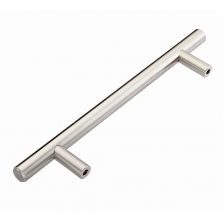  P68078SN Heavy Duty Steel T Bar Handle  CC 3-3/4",  5",  6-1/4" Bar Dia:1/2"(12mm) Cabinet Pull Knob Furniture Handle Wood Door Pull cupboard Handle P01.SN