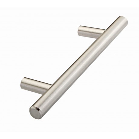  P68078SN Heavy Duty Steel T Bar Handle  CC 3-3/4",  5",  6-1/4" Bar Dia:1/2"(12mm) Cabinet Pull Knob Furniture Handle Wood Door Pull cupboard Handle P01.SN