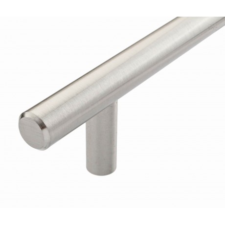 P68078SN Heavy Duty Steel T Bar Handle  CC 3-3/4",  5",  6-1/4" Bar Dia:1/2"(12mm) Cabinet Pull Knob Furniture Handle Wood Door Pull cupboard Handle P01.SN