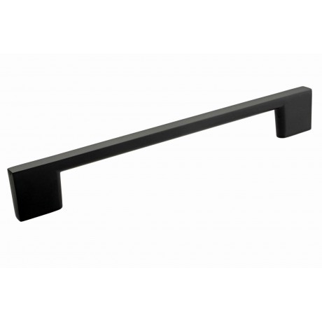  P88149.BLK Flat Black Finish Powder Coated Style Kitchen Cabinet Knob Pull Closet Wood Door Knob Cabinet Door Decoration Hardware Home Decor Furniture Handle Knob Drawer Knob Cupboard Knob
