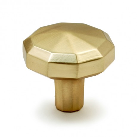 N80175GD Gold Brushed Style Kitchen Cabinet Knob Pull Closet Wood Door Knob Cabinet Door Decoration Hardware Home Decor Furniture Handle Knob Drawer Knob Cupboard Knob