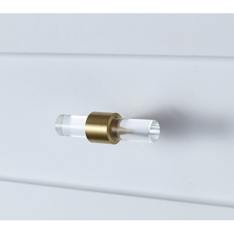 N83130GD Gold Brushed Modern Style Kitchen Cabinet Knob Pull Closet Wood Door Knob Cabinet Door Decoration Hardware Home Decor Furniture Handle Knob Drawer Knob Cupboard Knob