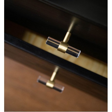 N83130GD Gold Brushed Modern Style Kitchen Cabinet Knob Pull Closet Wood Door Knob Cabinet Door Decoration Hardware Home Decor Furniture Handle Knob Drawer Knob Cupboard Knob