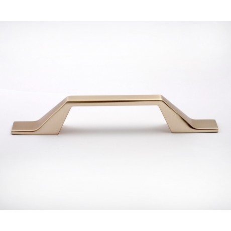 P6698.96GD & P6698.128GD Gold Brushed Modern Style Kitchen Cabinet Knob Pull Closet Wood Door Knob Cabinet Door Decoration Hardware Home Decor Furniture Handle Knob Drawer Knob Cupboard Knob