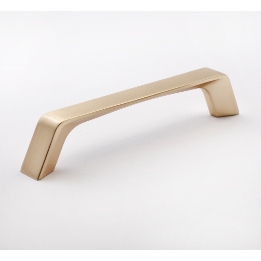 P6785.128GD & P6785.192GD Gold Brushed Modern Style Kitchen Cabinet Knob Pull Closet Wood Door Knob Cabinet Door Decoration Hardware Home Decor Furniture Handle Knob Drawer Knob Cupboard Knob