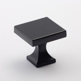N8005.BLK Beautiful Vintage Flat Black Coated Finish BLK Kitchen Cabinet Knob Closet Wood Door Knob Handle Cabinet Door Decorative Hardware Home Decor Furniture Pull Drawer Knob Cupboard Pull K03.BK