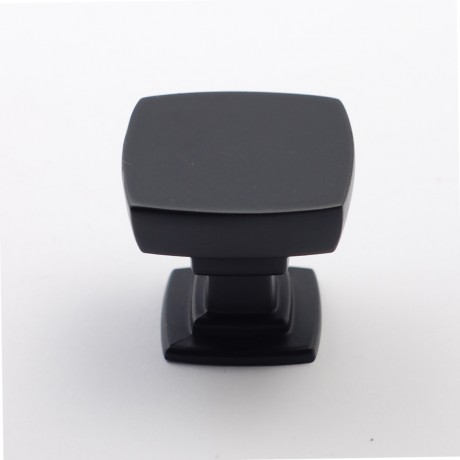 N9016.BLK Beautiful Vintage Flat Black Coated Finish BLK Kitchen Cabinet Knob Closet Wood Door Knob Handle Cabinet Door Decorative Hardware Home Decor Furniture Pull Drawer Knob Cupboard Pull