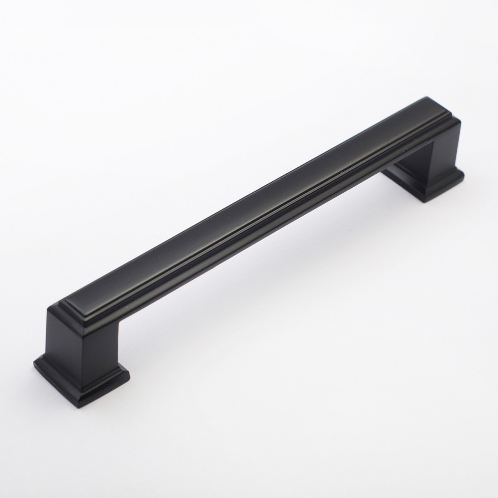 P80102BLK Beautiful Vintage Flat Black Coated Finish BLK Kitchen Cabinet Pull Closet Wood Door Knob Handle Cabinet Door Decorative Hardware Home Decor Furniture Pull Drawer Knob Cupboard Pull