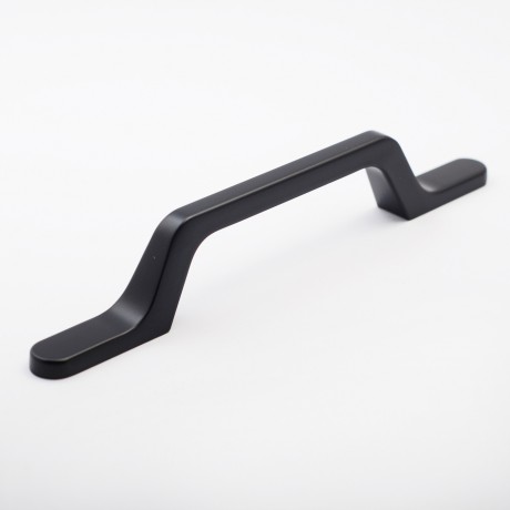 P8902.96BLK & P8902.128BLK Beautiful Vintage Flat Black Coated Finish BLK Kitchen Cabinet Knob Closet Wood Door Knob Handle Cabinet Door Decorative Hardware Home Decor Furniture Pull Drawer Knob Cupboard Pull