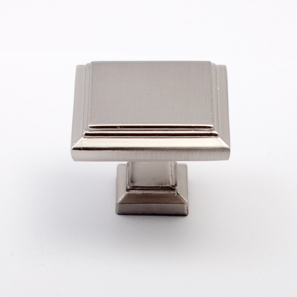 N7038.MSN Slightly Brushed Matt Satin Nickel Style Kitchen Cabinet Knob Pull Closet Wood Door Knob Cabinet Door Decoration Hardware Home Decor Furniture Handle Knob Drawer Knob Cupboard Knob