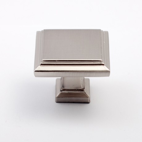 N7038.MSN Slightly Brushed Matt Satin Nickel Style Kitchen Cabinet Knob Pull Closet Wood Door Knob Cabinet Door Decoration Hardware Home Decor Furniture Handle Knob Drawer Knob Cupboard Knob