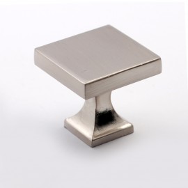 N8005.SN Slightly Brushed Satin Nickel Euro Design Modern Style Kitchen Cabinet Pull Handle Closet Wood Door Pull Handle Cabinet Door Decorative Cabinet Hardware Home Decor Furniture Pull Drawer Handle Cupboard Pull K03.SN