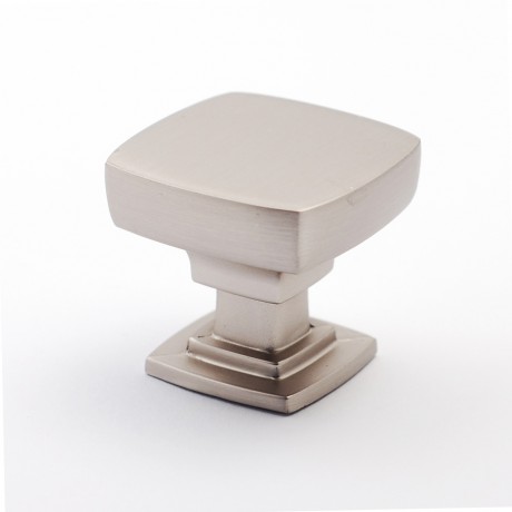 N9016.MSN & N9016.SN Slightly Brushed Matt Satin Nickel Style Kitchen Cabinet Knob Pull Closet Wood Door Knob Cabinet Door Decoration Hardware Home Decor Furniture Handle Knob Drawer Knob Cupboard Knob
