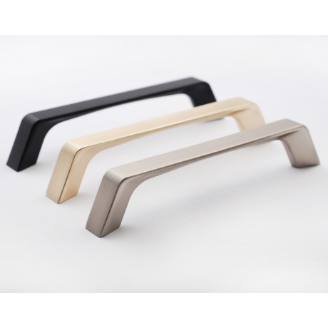 P6785.128MSN & P6785.192MSN Slightly Brushed Matt Satin Nickel Style Kitchen Cabinet Knob Pull Closet Wood Door Knob Cabinet Door Decoration Hardware Home Decor Furniture Handle Knob Drawer Knob Cupboard Knob