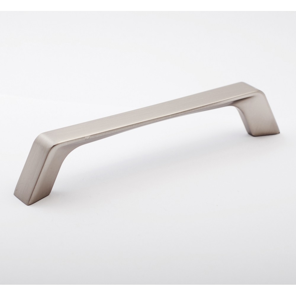 P6785.128MSN & P6785.192MSN Slightly Brushed Matt Satin Nickel Style Kitchen Cabinet Knob Pull Closet Wood Door Knob Cabinet Door Decoration Hardware Home Decor Furniture Handle Knob Drawer Knob Cupboard Knob