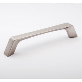 P6785.128MSN & P6785.192MSN Slightly Brushed Matt Satin Nickel Style Kitchen Cabinet Knob Pull Closet Wood Door Knob Cabinet Door Decoration Hardware Home Decor Furniture Handle Knob Drawer Knob Cupboard Knob