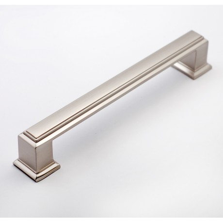 P80102MSN Slightly Brushed Matt Satin Nickel Style Kitchen Cabinet Knob Pull Closet Wood Door Knob Cabinet Door Decoration Hardware Home Decor Furniture Handle Knob Drawer Knob Cupboard Knob