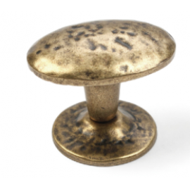  N88765/43AE 1-7/10" inch (43mm) Beautiful Vintage Antique English Brass Finish Kitchen Cabinet Knob Handle Closet Wood Door Knob Cabinet Door Decorative Hardware Home Decor Cabinet Furniture Knob Pull Drawer Handle Cupboard Pull Knob