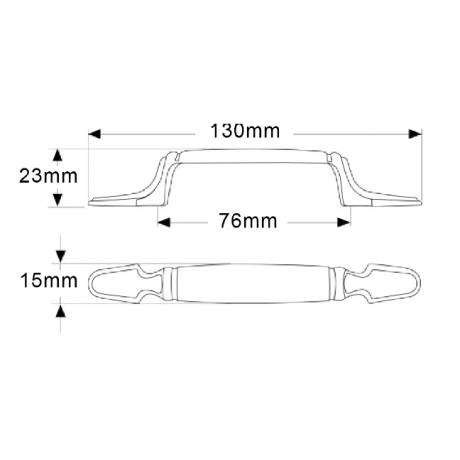  P88102/76AE 3" inch (76mm) Beautiful Vintage Antique English Brass Finish Kitchen Cabinet Pull Handle Closet Wood Door Pull handle Cabinet Door Decorative Cabinet Hardware Home Decor Furniture Pull Drawer Handle Cupboard Pull