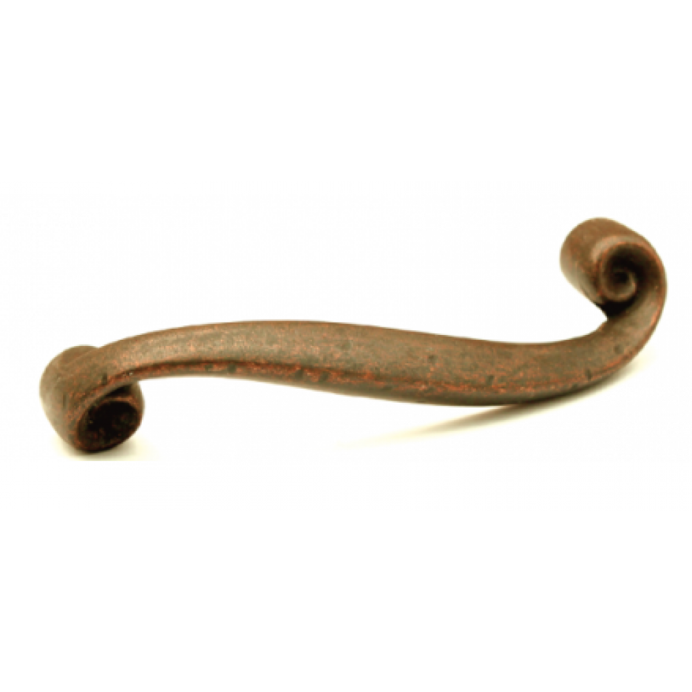  P88693/96AE 3-3/4" inch (96mm) Beautiful Vintage Antique English Brass Finish Kitchen Cabinet Pull Handle Closet Wood Door Pull handle Cabinet Door Decorative Cabinet Hardware Home Decor Furniture Pull Drawer Handle Cupboard Pull