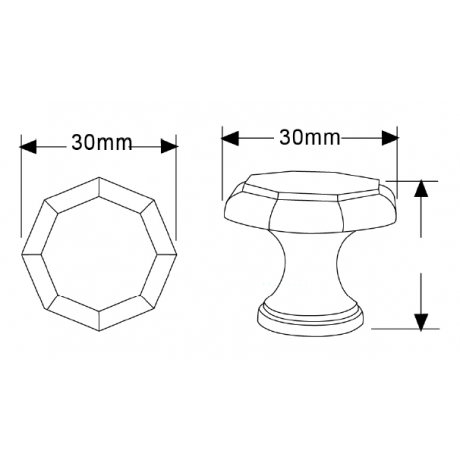 N88682/30BP 1-1/4" inch (30mm) Bright Brass Plated Style Kitchen Cabinet Knob Handle Closet Wood Door Knob Cabinet Door Decoration Hardware Home Decor Furniture Handle Knob Drawer Knob Cupboard Knob