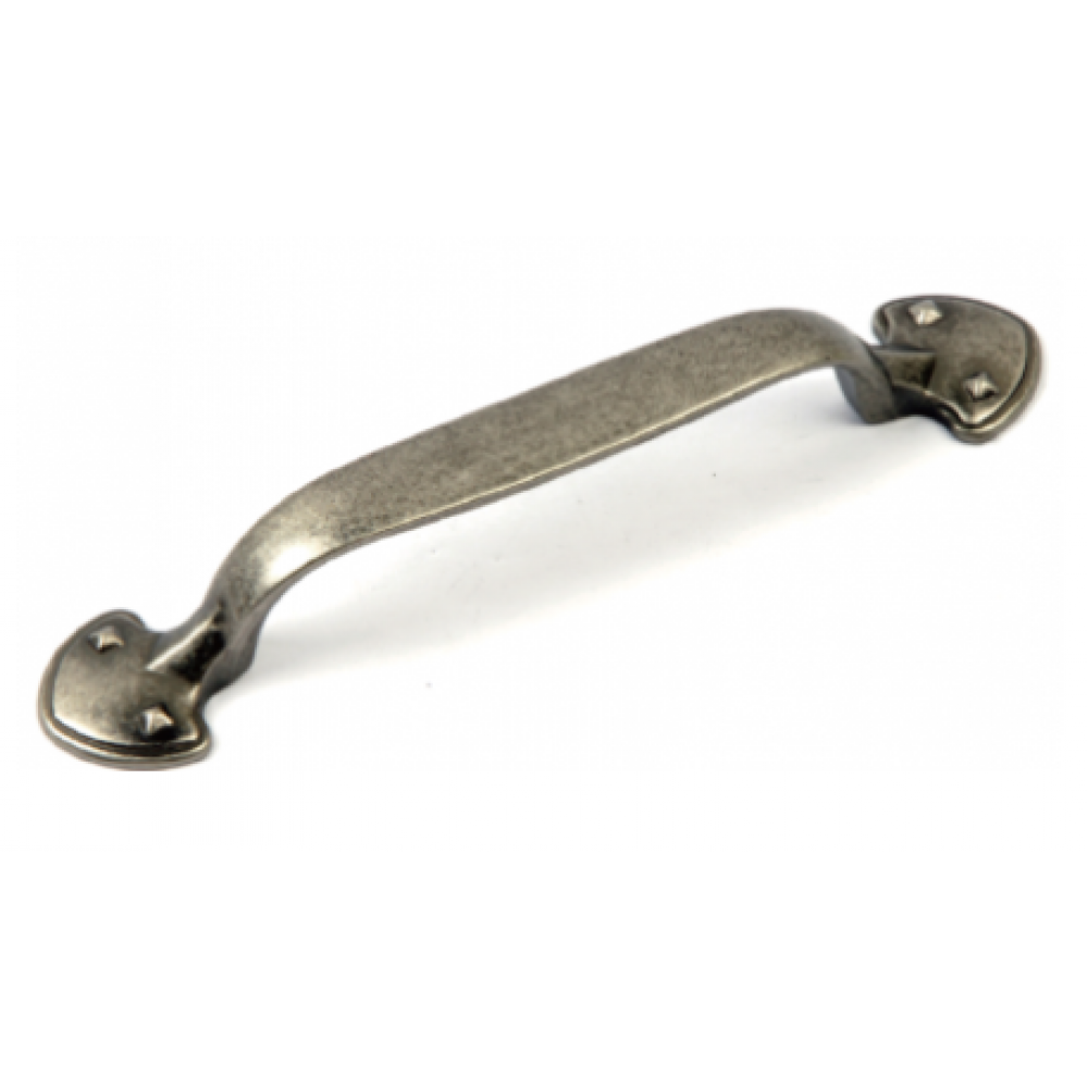  P88106/96AP 3-3/4" inch (96mm) Beautiful Vintage Classic Elegent Style Design Antique Pewter Kitchen Cabinet Pull Handle Closet Wood Door Pull handle Cabinet Door Decorative Hardware Home Decor Cabinet Furniture Pull Drawer Handle Cupboard