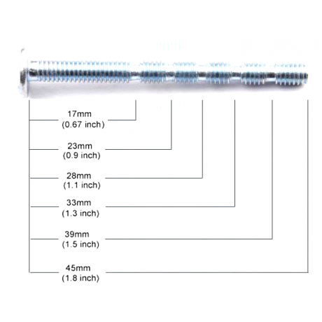 Breakaway Screw M4