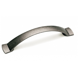  P88890/128AP 5" inch (128mm) Beautiful Vintage Classic Elegent Style Design Antique Pewter Kitchen Cabinet Pull Handle Closet Wood Door Pull handle Cabinet Door Decorative Hardware Home Decor Cabinet Furniture Pull Drawer Handle Cupboard Pull